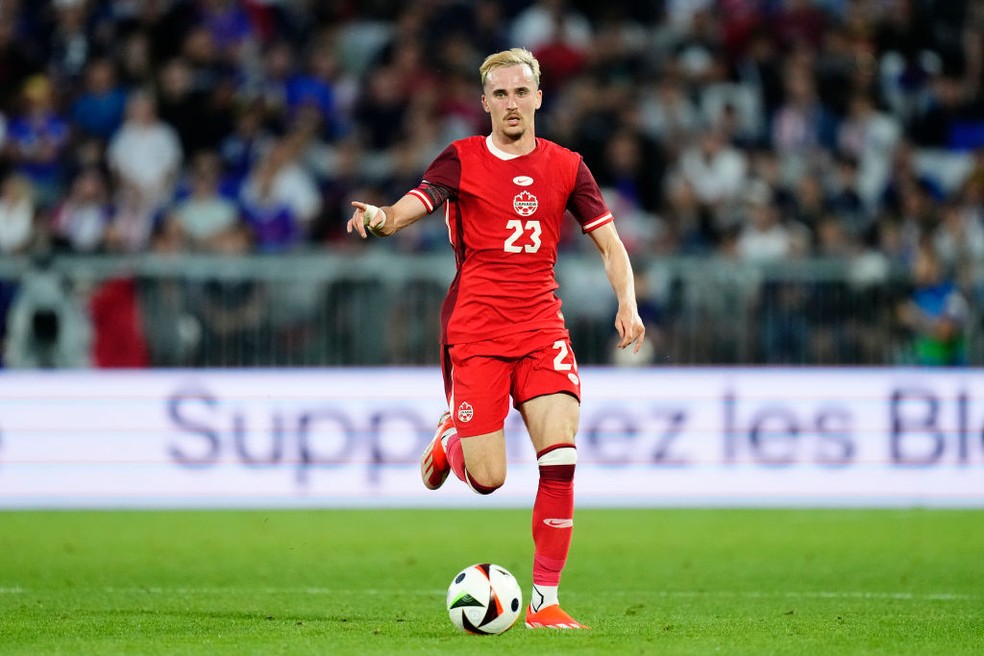 Camisa do Canadá — Foto: Getty Images