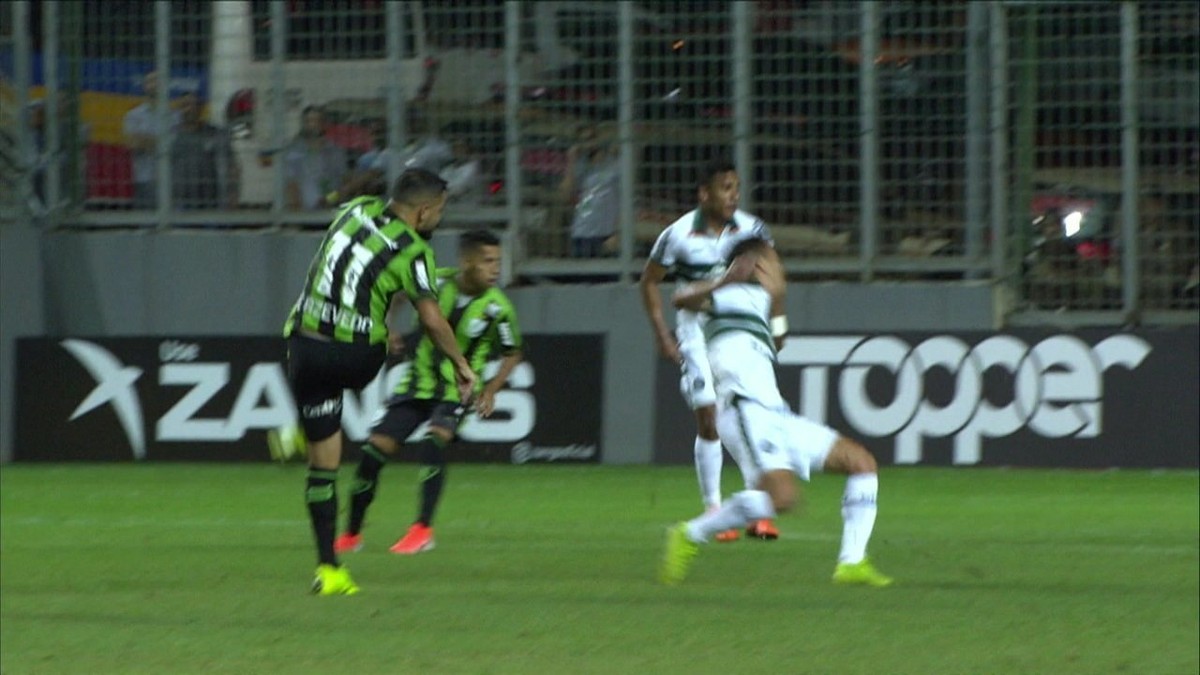Veja os gols e os melhores momentos de América-MG 1 x 1 Coritiba, pela ...