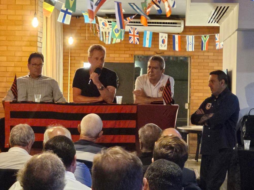 Um dos responsáveis pela ida de Landim ao encontro do URN foi o diretor de relação externas Cacau Cotta, um dos líderes do grupo — Foto: Arquivo Pessoal