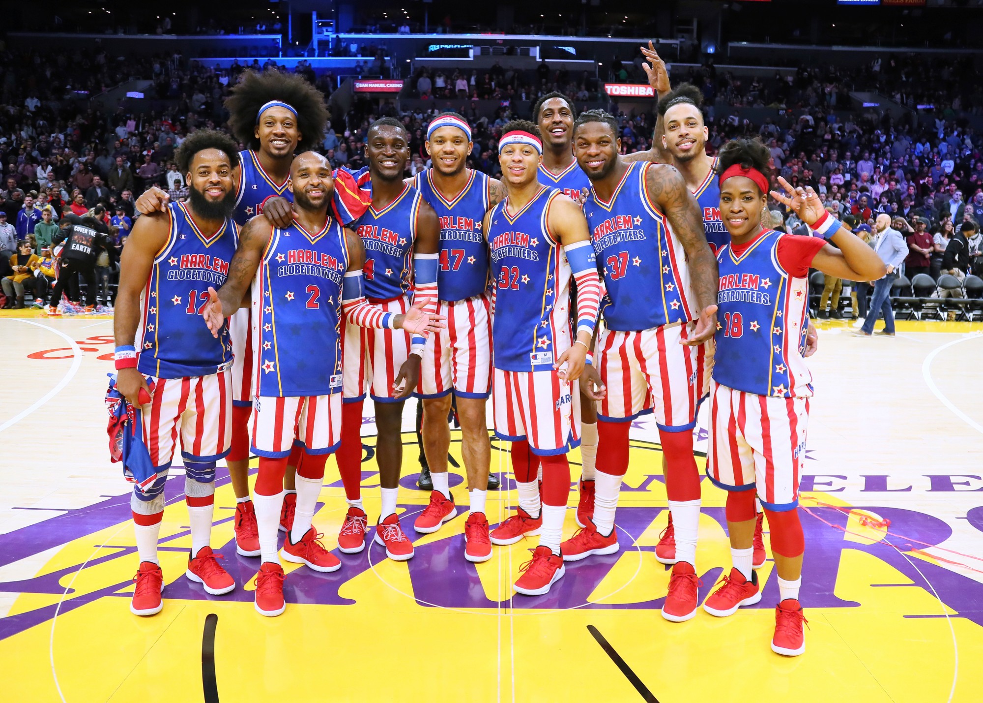 Fortaleza abre turnê do lendário Harlem Globetrotters no Brasil | Ge