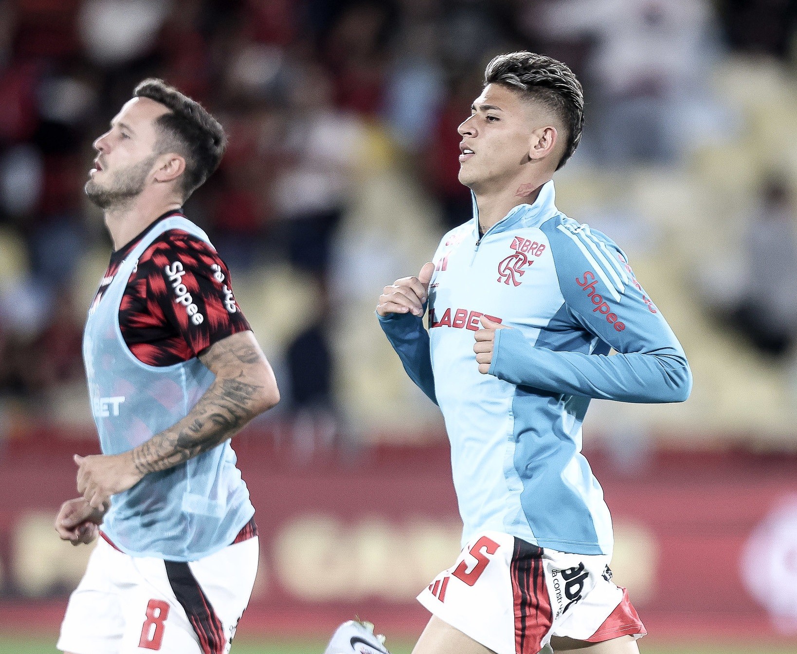 Substituto de Arrascaeta contra o Inter ainda é mistério; opções do Flamengo.