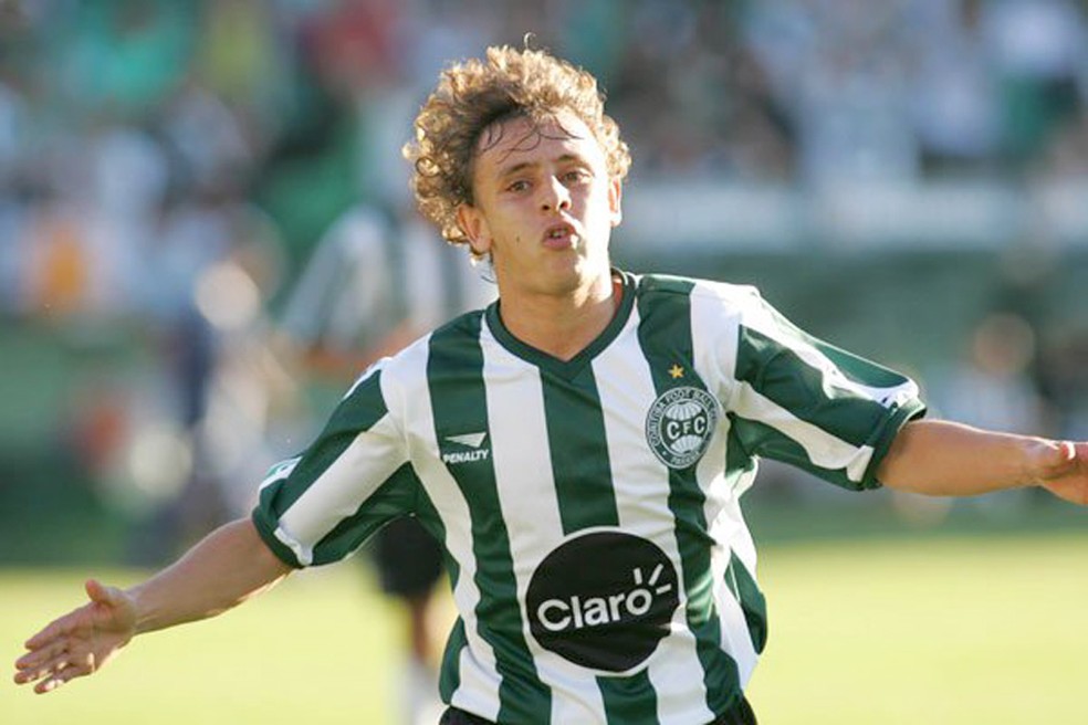 Rafinha no Coritiba — Foto: Divulgação / Arquivo Pessoal