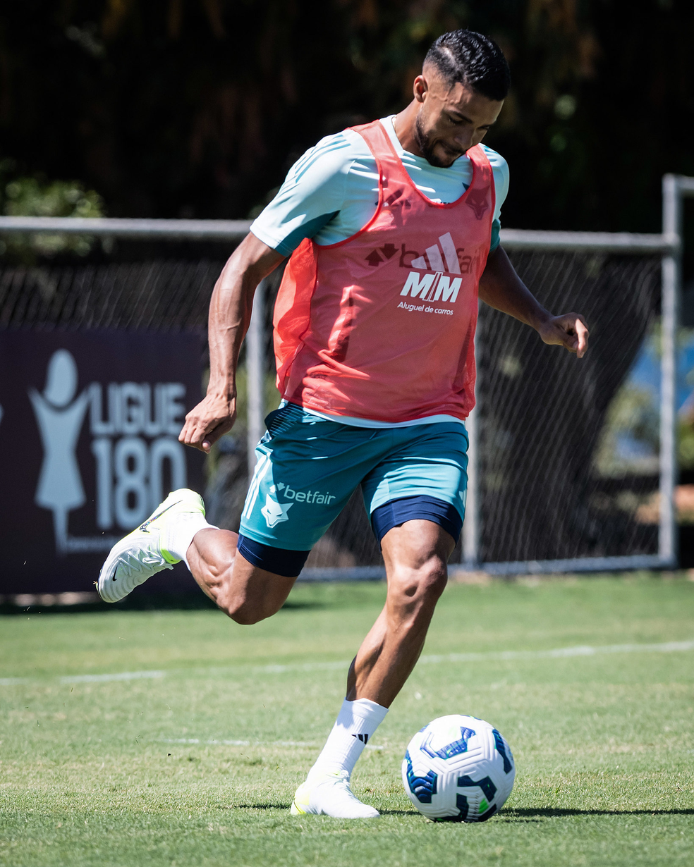 Wanderson abateu dívida do Inter com o Cruzeiro por Wesley — Foto: Gustavo Aleixo/Cruzeiro