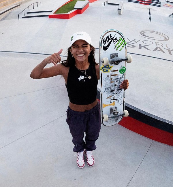 Estrela do skate, Rayssa Leal é esperança do Brasil nos Jogos de