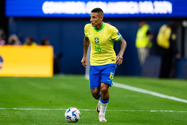 Guilherme Arana, da seleção brasileira e do Atlético-MG — Foto: Richard Callis/Eurasia Sport Images/Getty Images