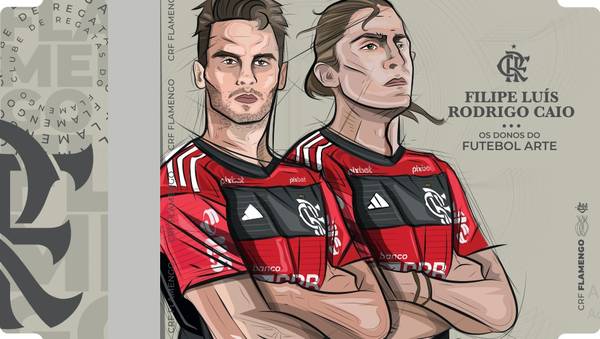 Rodrigo Caio deixará o Flamengo e, ao lado de Filipe Luís, estampará ingresso de jogo com o Cuiabá