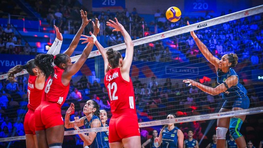Veja a classificação final da Liga das Nações Feminina