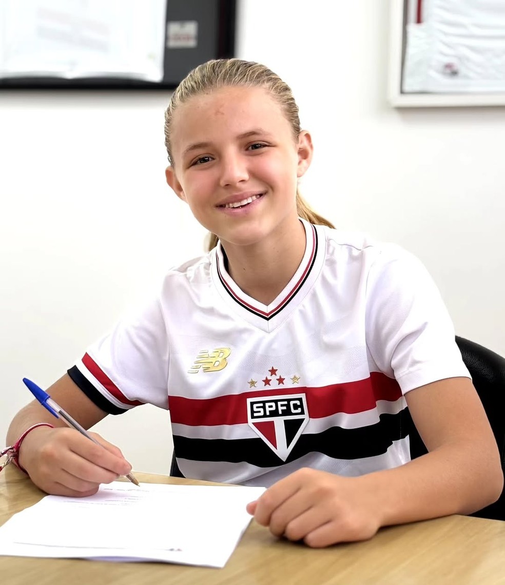 Júlia Correia, nova contratação do São Paulo Sub-15.