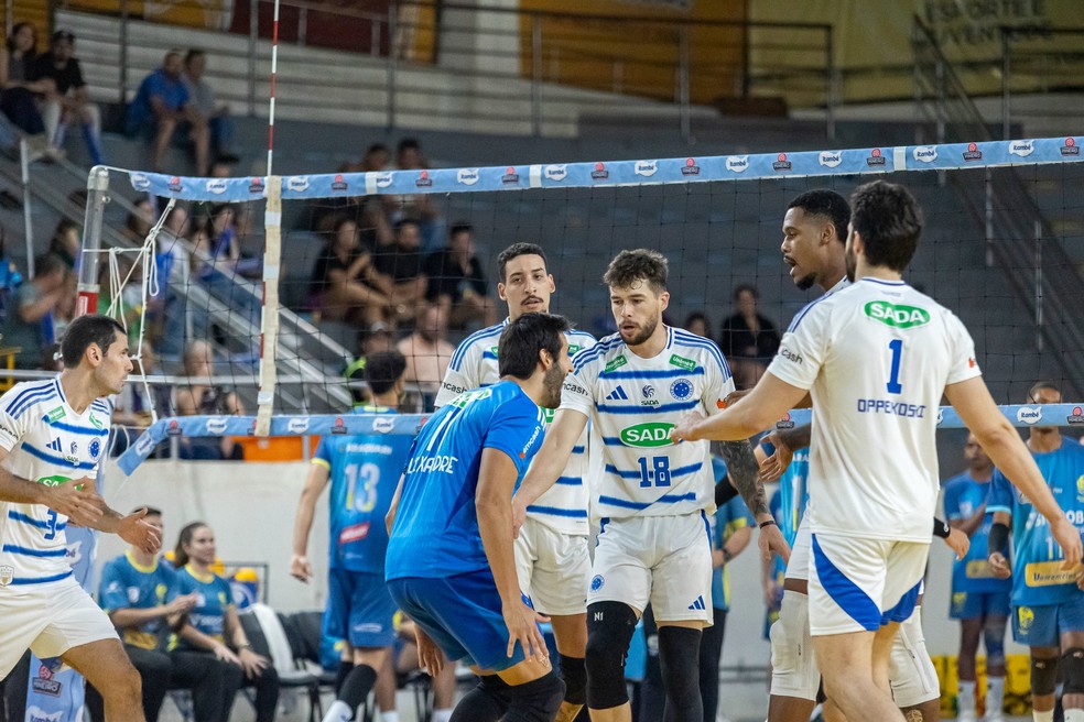 Cruzeiro, Araguari, Campeonato Mineiro masculino 2025 — Foto: Bruno Cunha