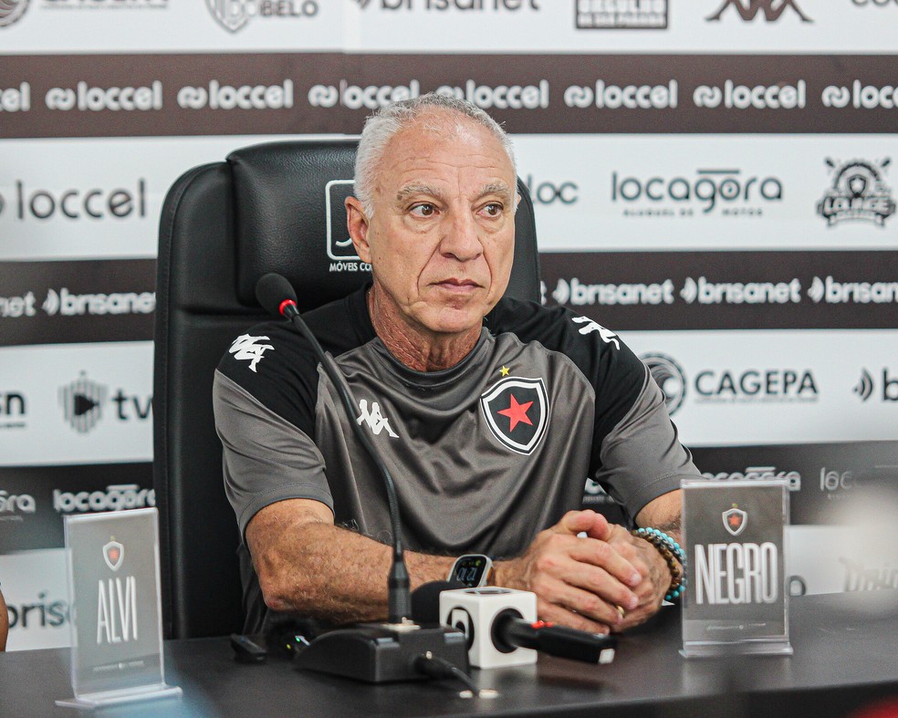 Márcio Fernandes deixou o Botafogo-PB no início do mês — Foto: João Neto/Botafogo-PB