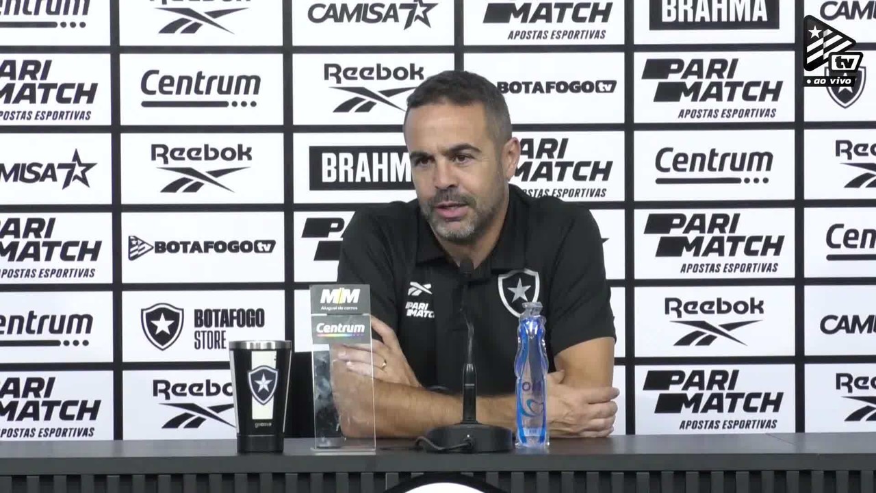 Confira a coletiva do técnico Artur Jorge após o empate do Botafogo com o Bahia