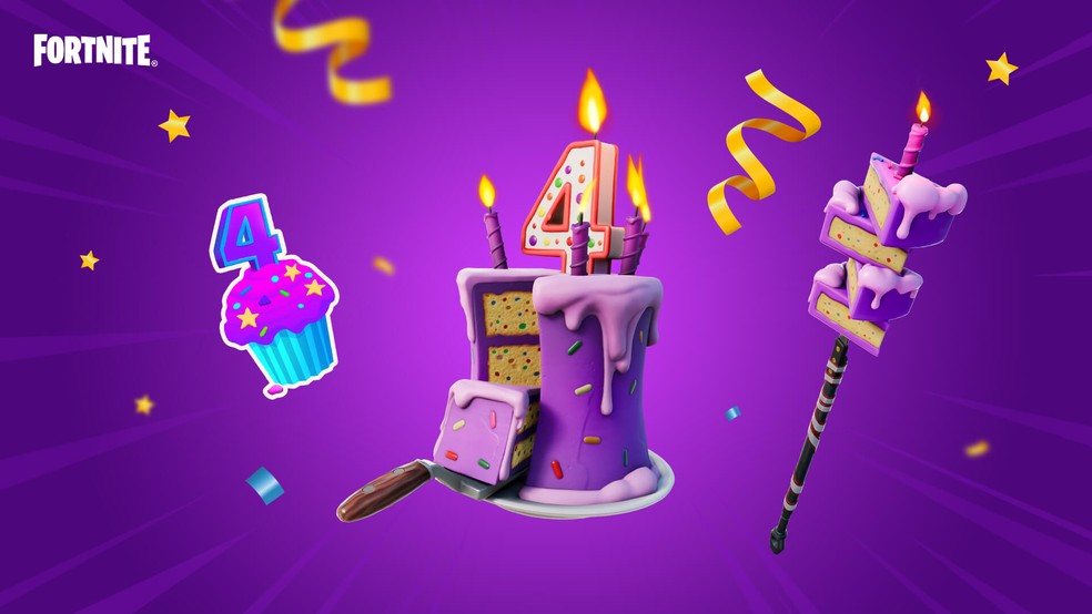 Fortnite: Confira a localização dos 10 bolos de aniversário no mapa