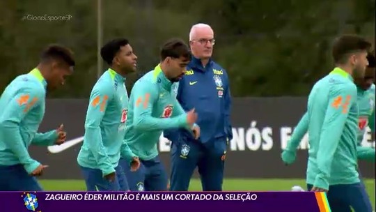 Zagueiro Éder Militão é mais um cortado da Seleção - Programa: Globo Esporte SP 