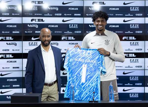 NOVO CAMISA 1! Hugo Souza é apresentado oficialmente pelo Timão