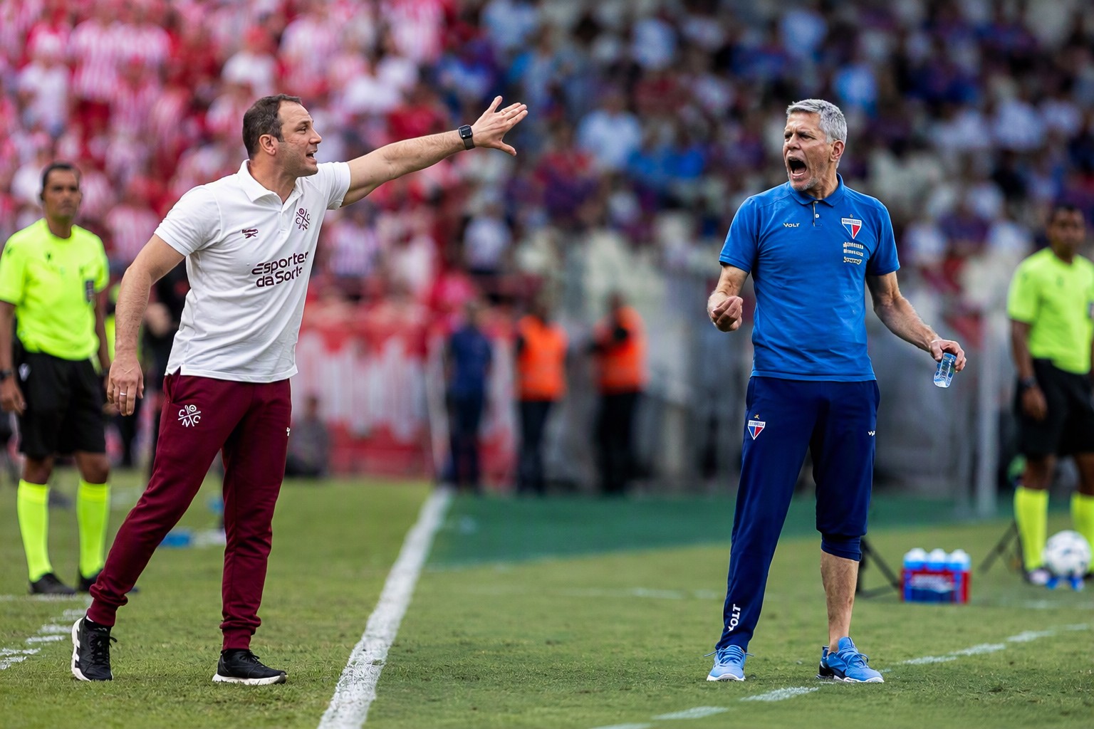 De parceiros a adversários, Pivetti e Autuori se enfrentam pela primeira vez em Fortaleza x Náutico