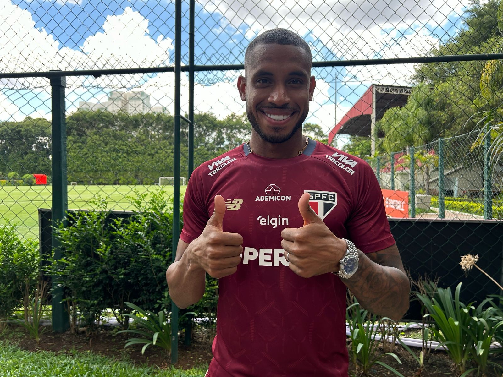 André Silva busca entrosamento com Calleri e foca na Libertadores pelo São Paulo