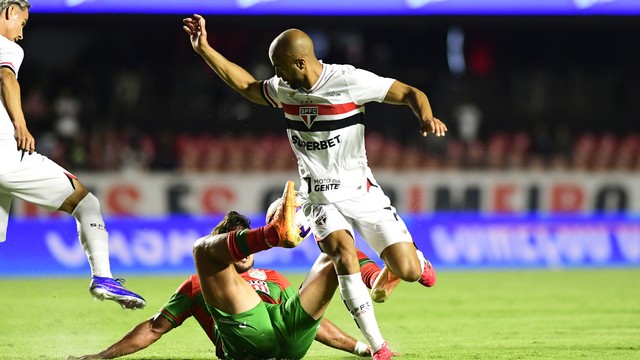 Lucas Moura em São Paulo x Portuguesa