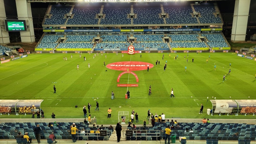 Cuiabá x Volta Redonda - Arena Pantanal — Foto: Renata Barros/TVCA
