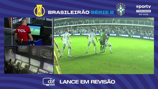 Diretor do América-MG promete ir à CBF para reclamar da arbitragemcasa de aposta com bonus sem depositojogo contra o Santos - Programa: Tempo Real 