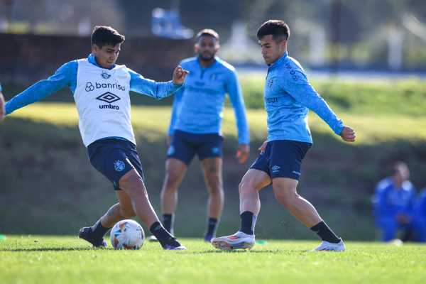 Jovens promessas Aravena e Arezo estreiam em Gre-Nal da Copa FGF.