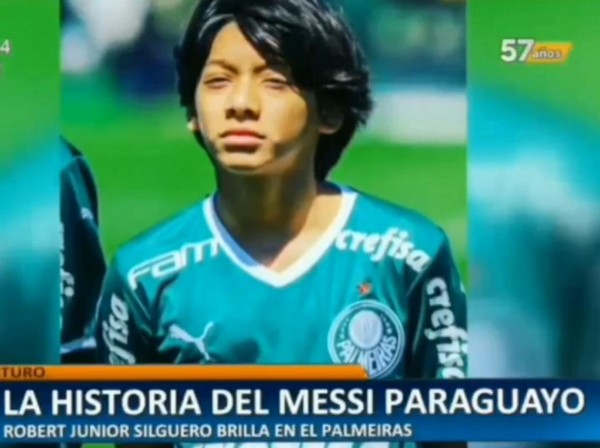 Palmeiras contrata Junior Silguero, de 13 anos, uma das maiores promessas  paraguaias e já com contrato