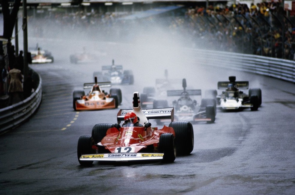 Niki Lauda arrancou para o primeiro título na F1 com vitória no GP