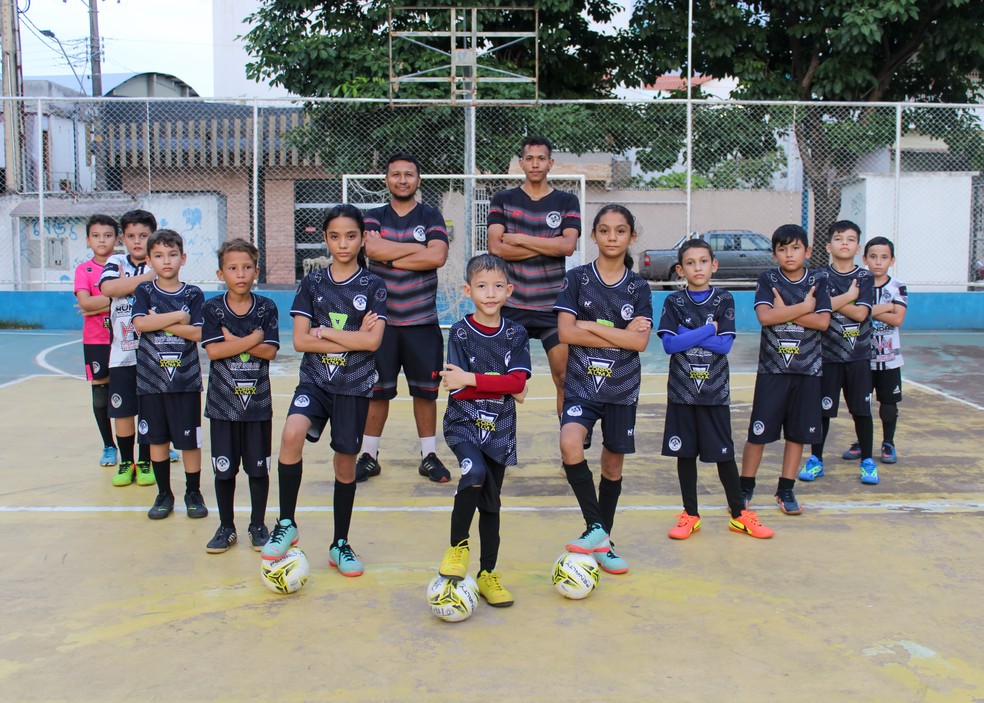 Equipe Tiradentes — Foto: Divulgação/Tiradentes Futsal