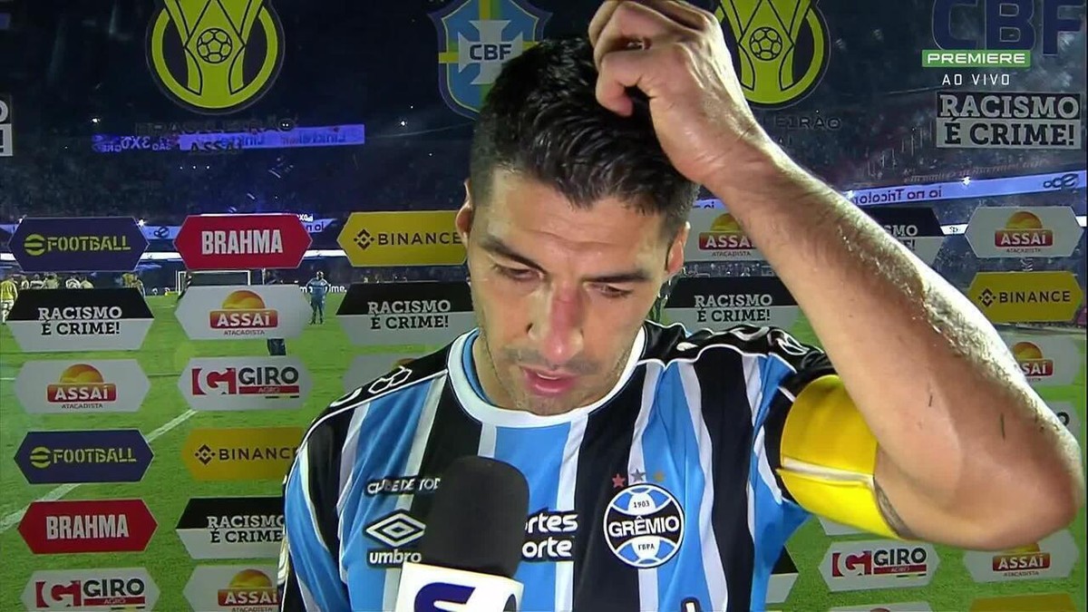 Após terceira derrota seguida, Suárez admite fase ruim do Grêmio: Não é normal