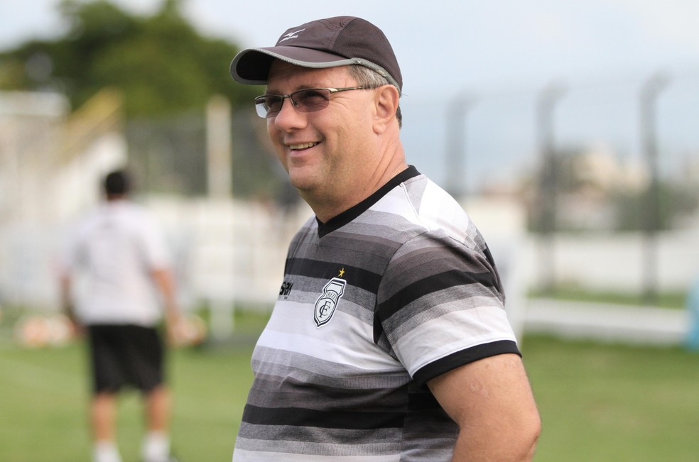 Marcelo Vilar, treinador do Treze — Foto: Julio Cezar Peres / Jornal da Paraíba
