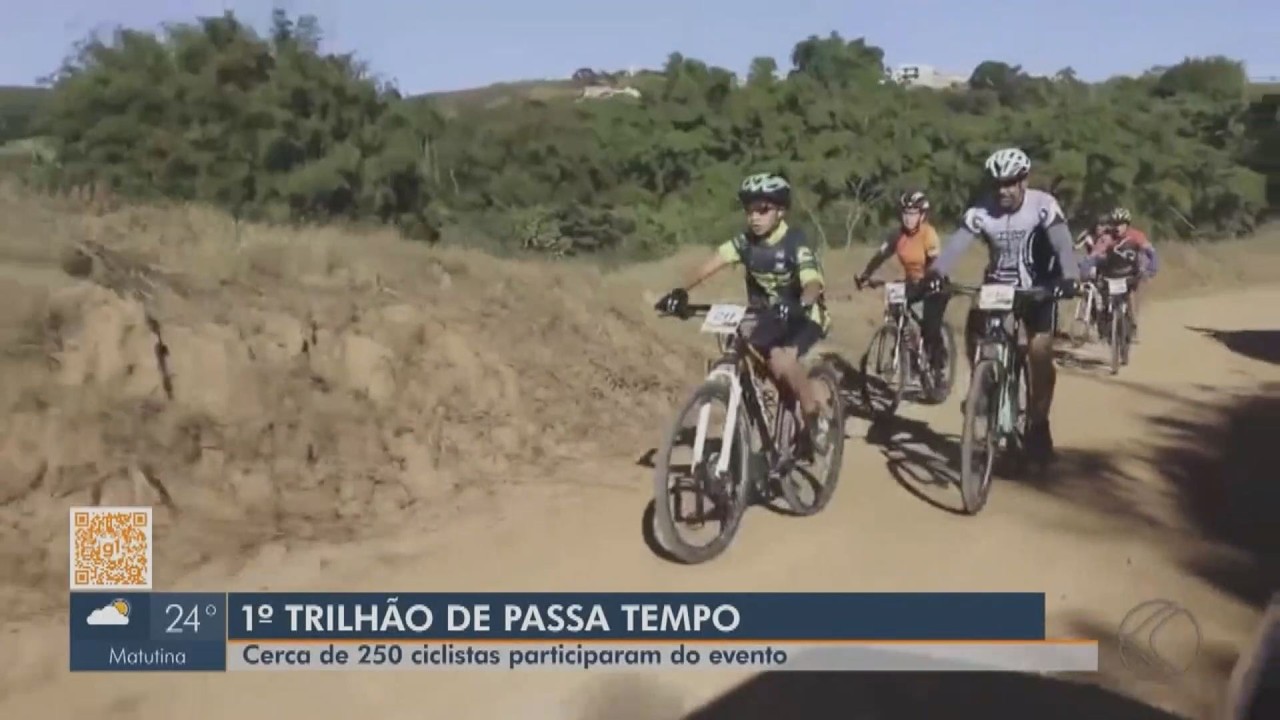Ciclistas participam do 1º Trilhão de Passa Tempo
