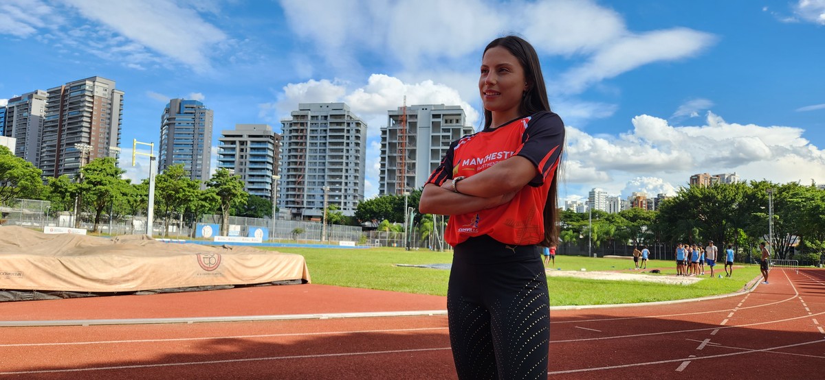 Letícia Oro Melo é 3° lugar no Grande Prêmio Brasil de atletismo sc ge