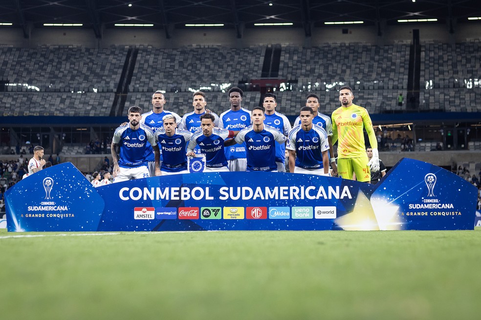 Cruzeiro x Unión Santa Fe; Copa Sul-Americana — Foto: Gustavo Aleixo/Cruzeiro