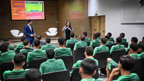 Palestra na Base do Palmeiras: Combate à Manipulação de Resultados no Futebol