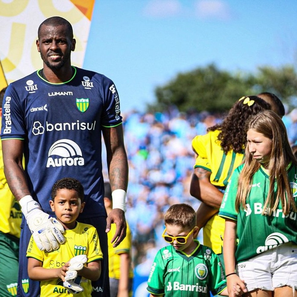 Grêmio contrata Caíque, goleiro do Ypiranga — Foto: Enoc Júnior/Ypiganga FC