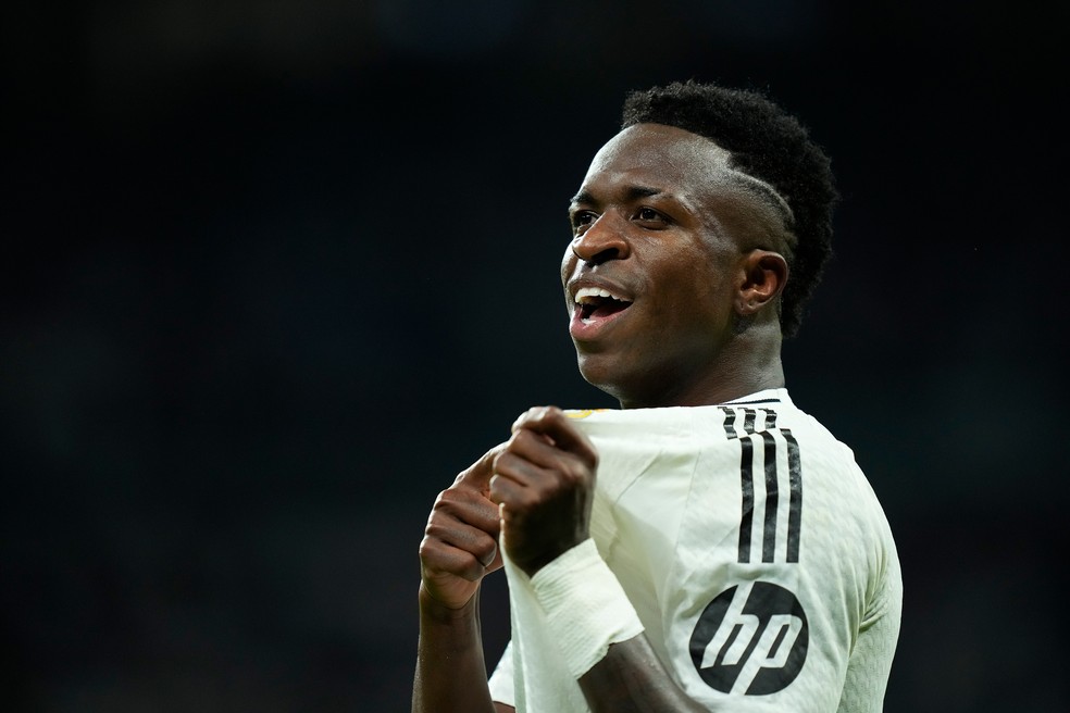 Vini Jr. é o favorito para levar o prêmio The Best — Foto: Getty