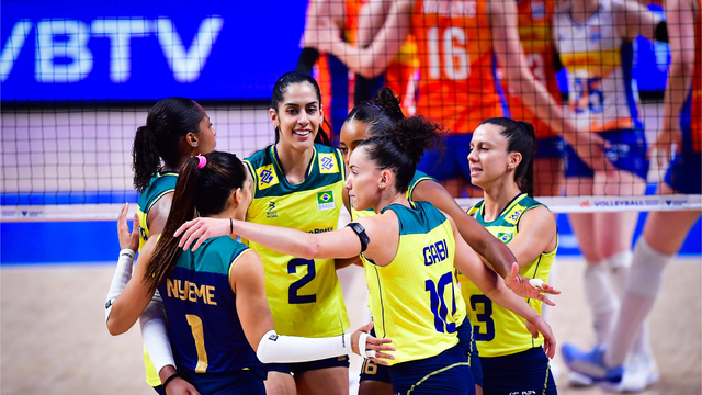Brasil x Holanda, Liga das Nações feminina de vôlei