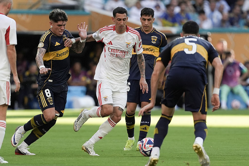 Benfica e Boca Juniors so principais candidatos a adversrios do Flamengo nas oitavas  Foto: Marc Guelber/Getty Images