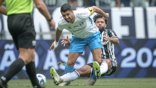 Análise: Grêmio sai do G-4 e vê chance de título diminuir mais - Foto: (Pedro Souza / Atlético)