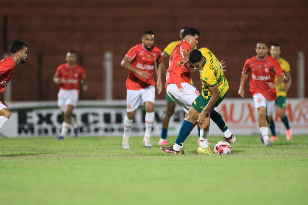 Cuiabá x União - Copa FMF — Foto: AssCom Dourado