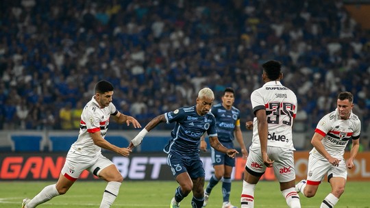 Cruzeiro e São Paulo alinham amistoso no exteriorbonus em apostas esportivasjaneiro - Foto: (Fernando Moreno/AGIF)