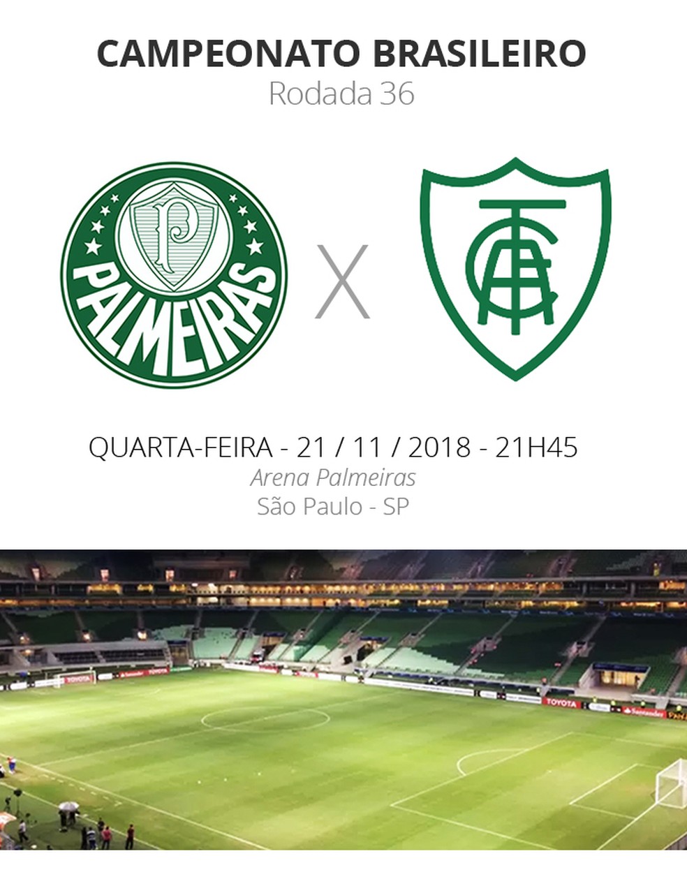 Palmeiras x América-MG: informações, estatísticas e curiosidades – Palmeiras