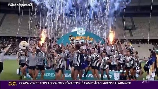 Seis times participam do Cearense Femininoapostaganha2024 - Programa: Globo Esporte CE 