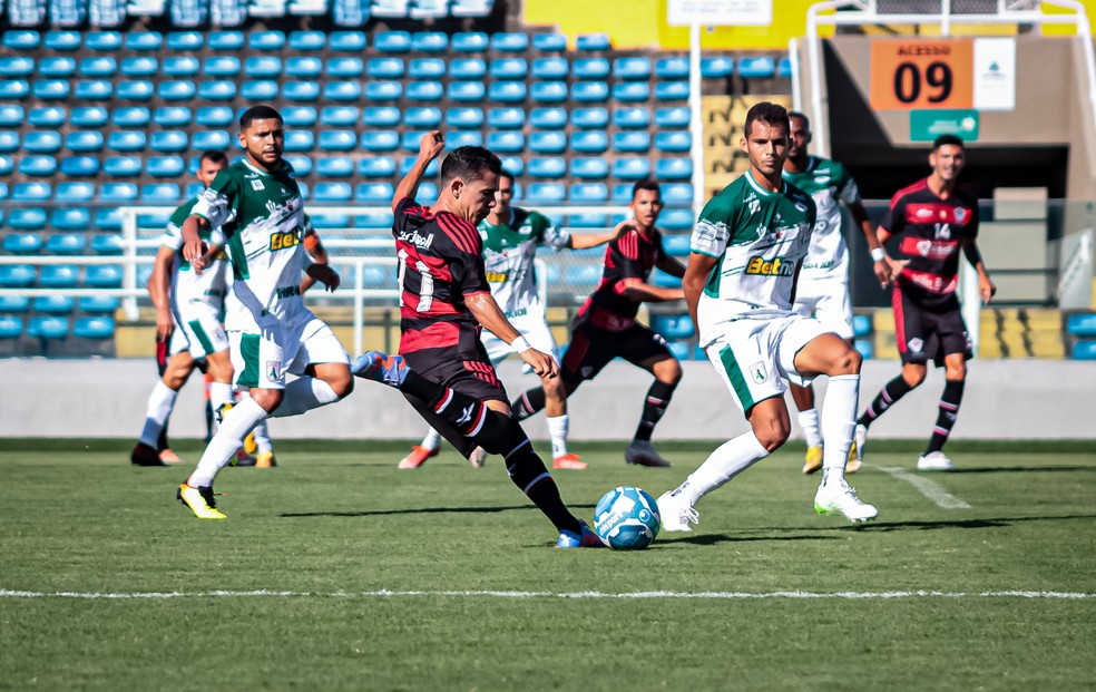 Atlético-CE x Sousa, no Estádio Presidente Vargas, em Fortaleza — Foto: Wellerson Gomes / Atlético-CE