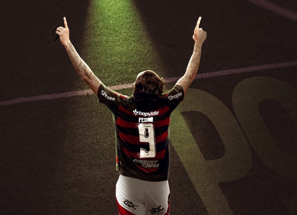Pedro está de volta aos holofotes no Flamengo — Foto: Divulgação / Flamengo