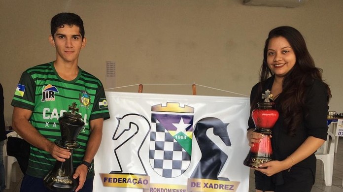 Everson Moura e Talissa Neves representam RO no Campeonato Brasileiro de  Xadrez em 2019, ro