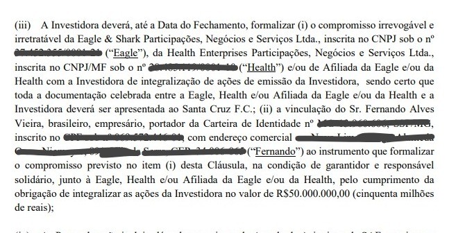Entenda a ligação do grupo que compraria a SAF do Santa Cruz com a investigação do Banco Master