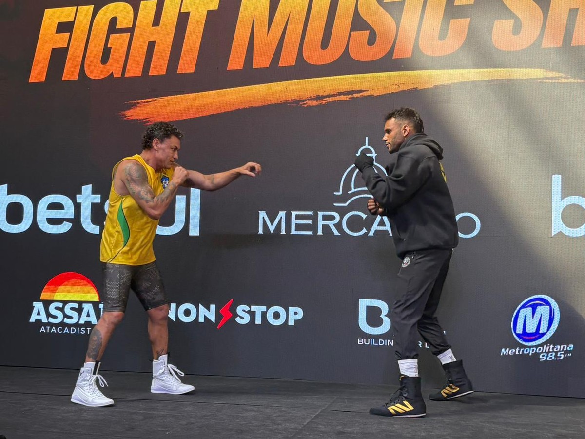Popó x Whindersson no FMS 8: saiba como foi o treino aberto | ge