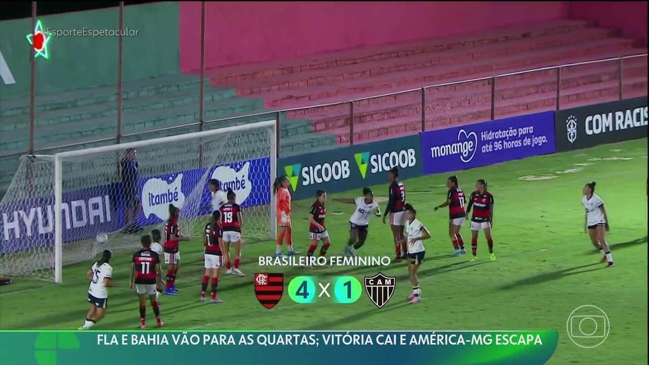 Vitória perde para o Santos e é rebaixado no Campeonato Brasileiro Feminino