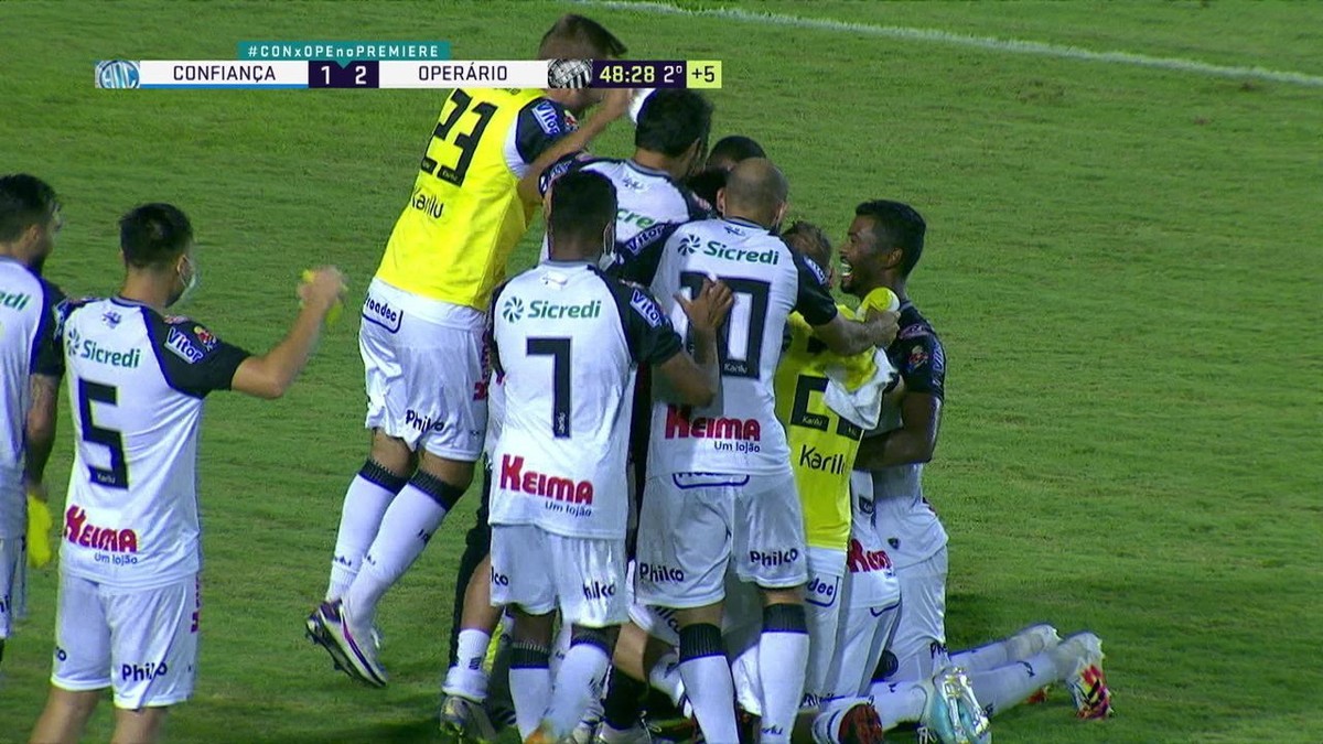 Confiança 1x2 Operário-PR: veja os gols e os melhores momentos do jogo ...