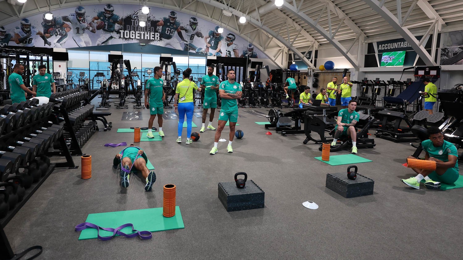 Palmeiras utiliza base de campeão da NFL para confronto com Chelsea